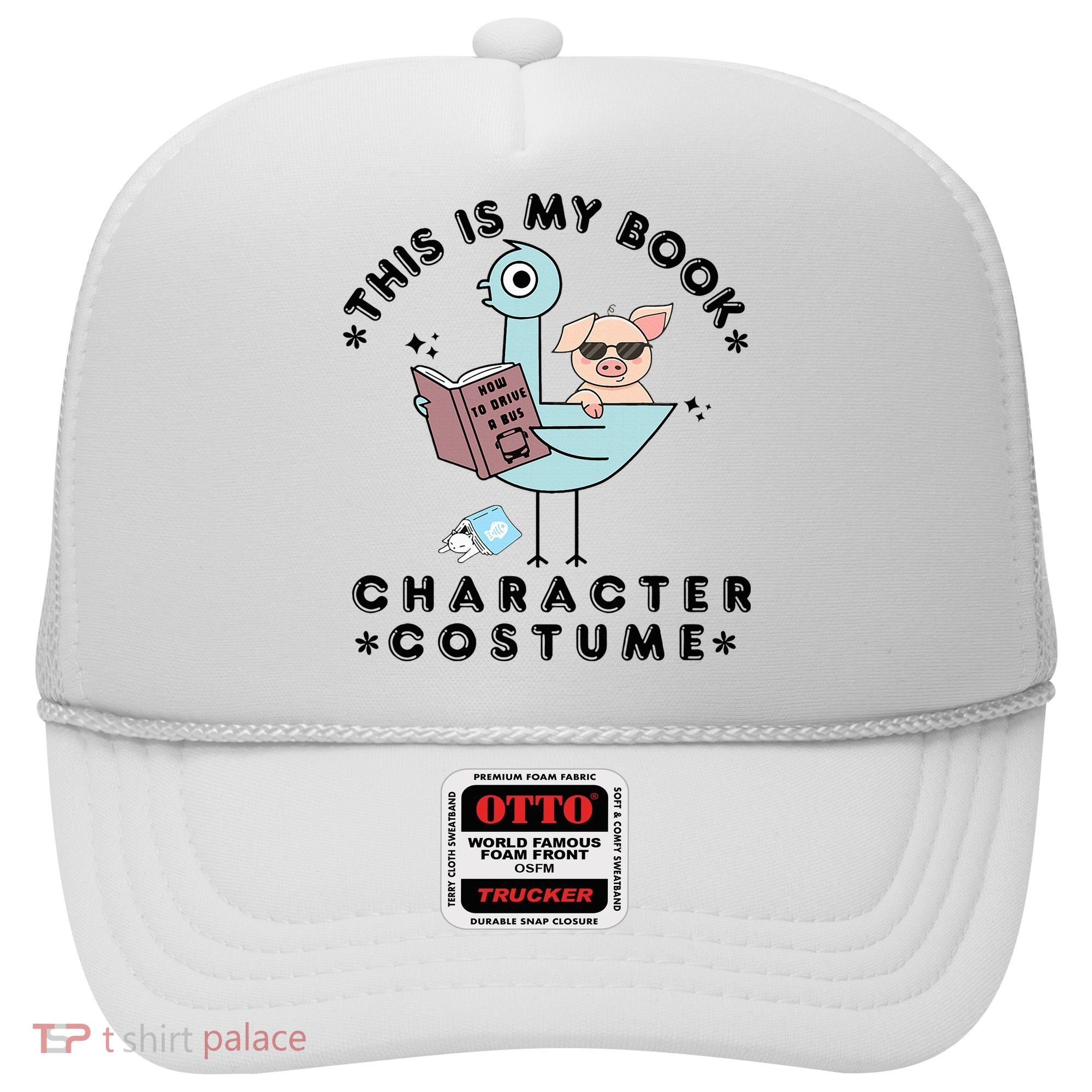 This Is My Book Character Costume Pigeon Reading Hat