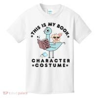 This Is My Book Character Costume Pigeon Reading Kids T-Shirt thumb 0