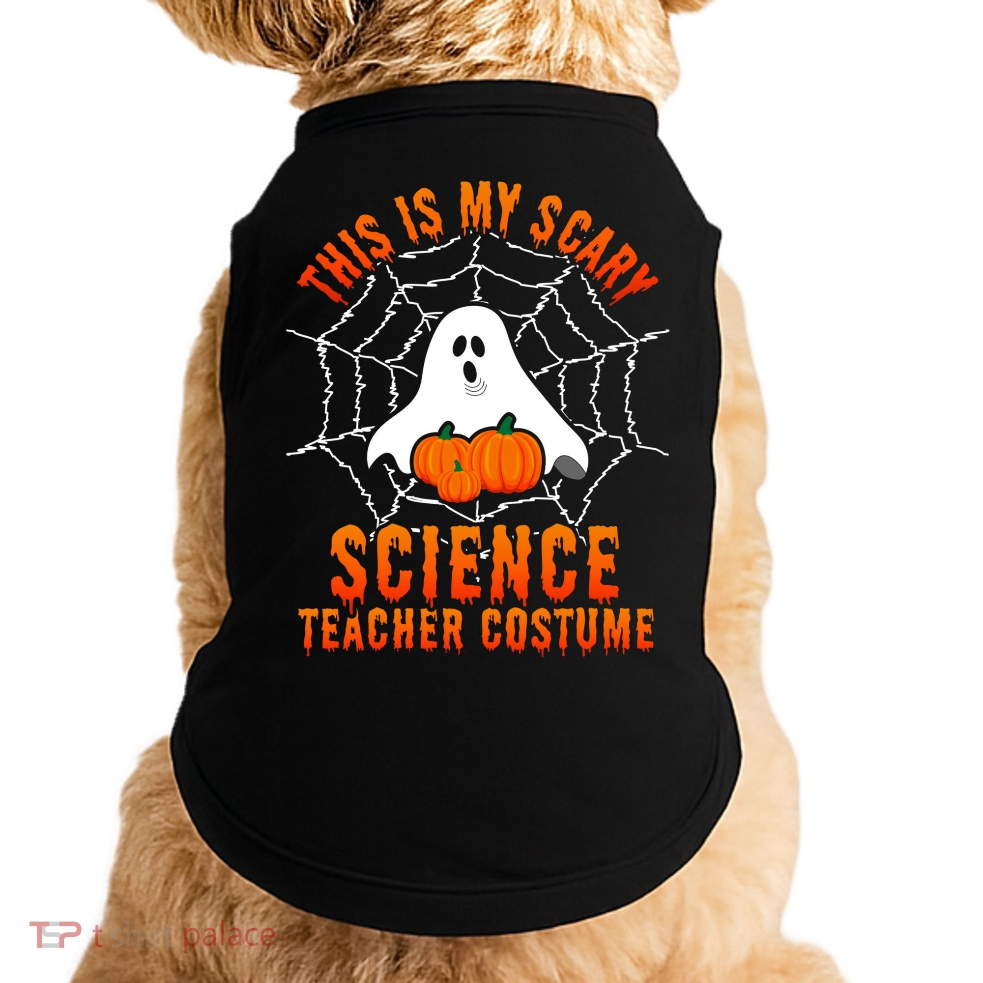 This Is My Scary Science Teacher Costume Halloween Gift Doggie Tank