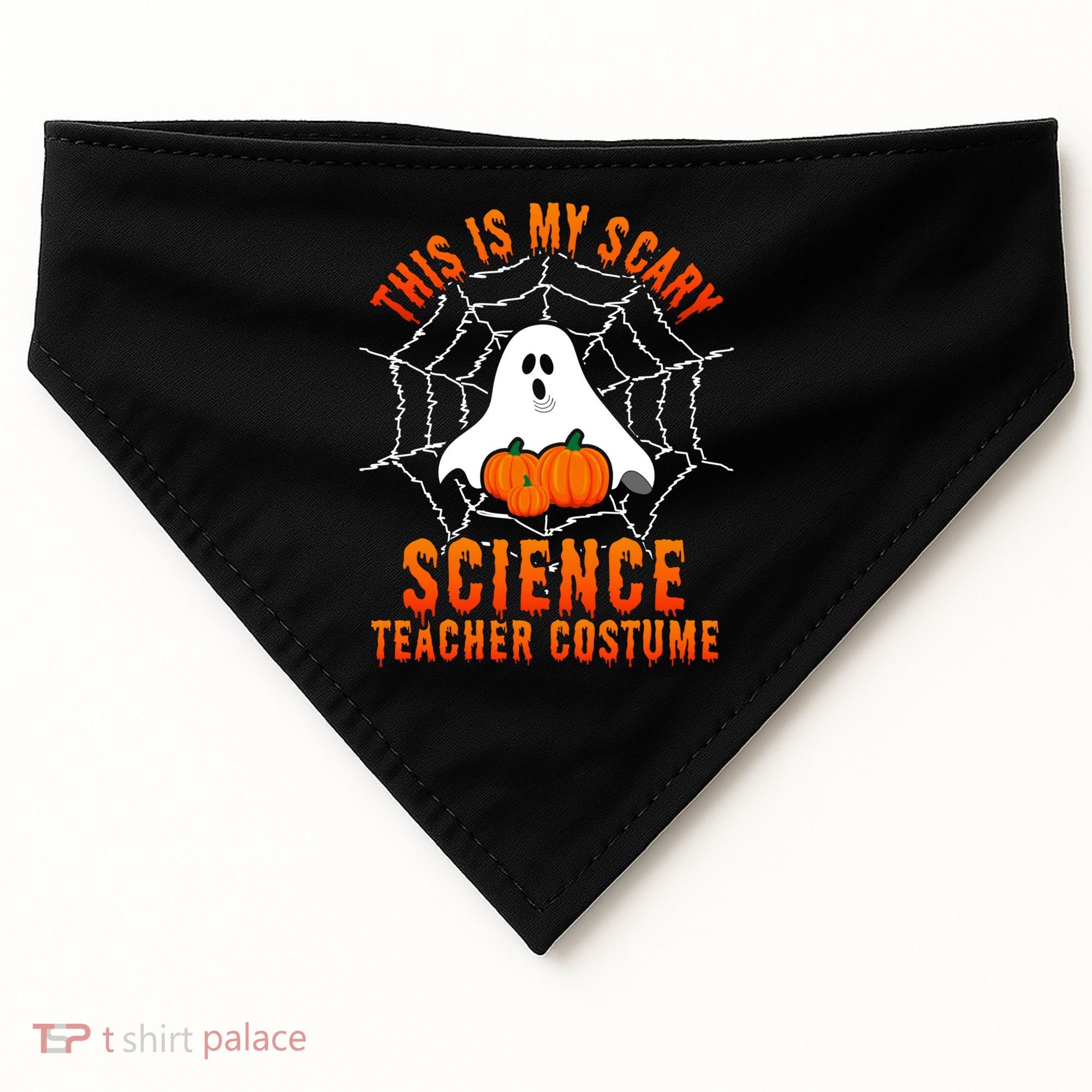 This Is My Scary Science Teacher Costume Halloween Gift USA-Made Doggie Bandana
