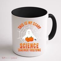 This Is My Scary Science Teacher Costume Halloween Gift Coffee Mug thumb 1