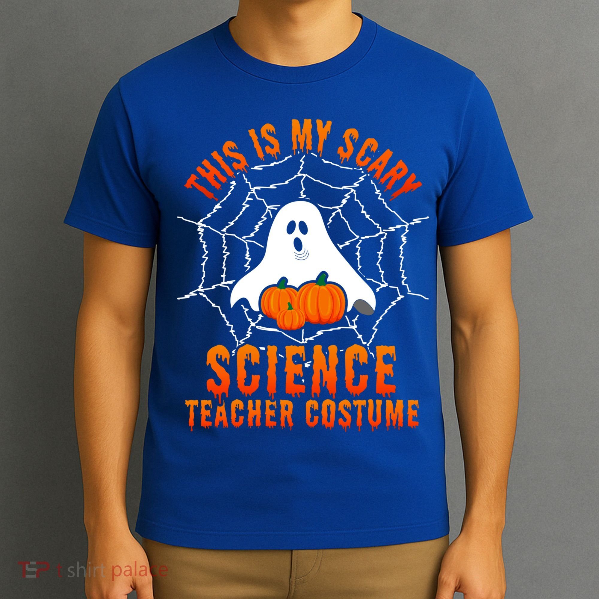 This Is My Scary Science Teacher Costume Halloween Gift T-Shirt