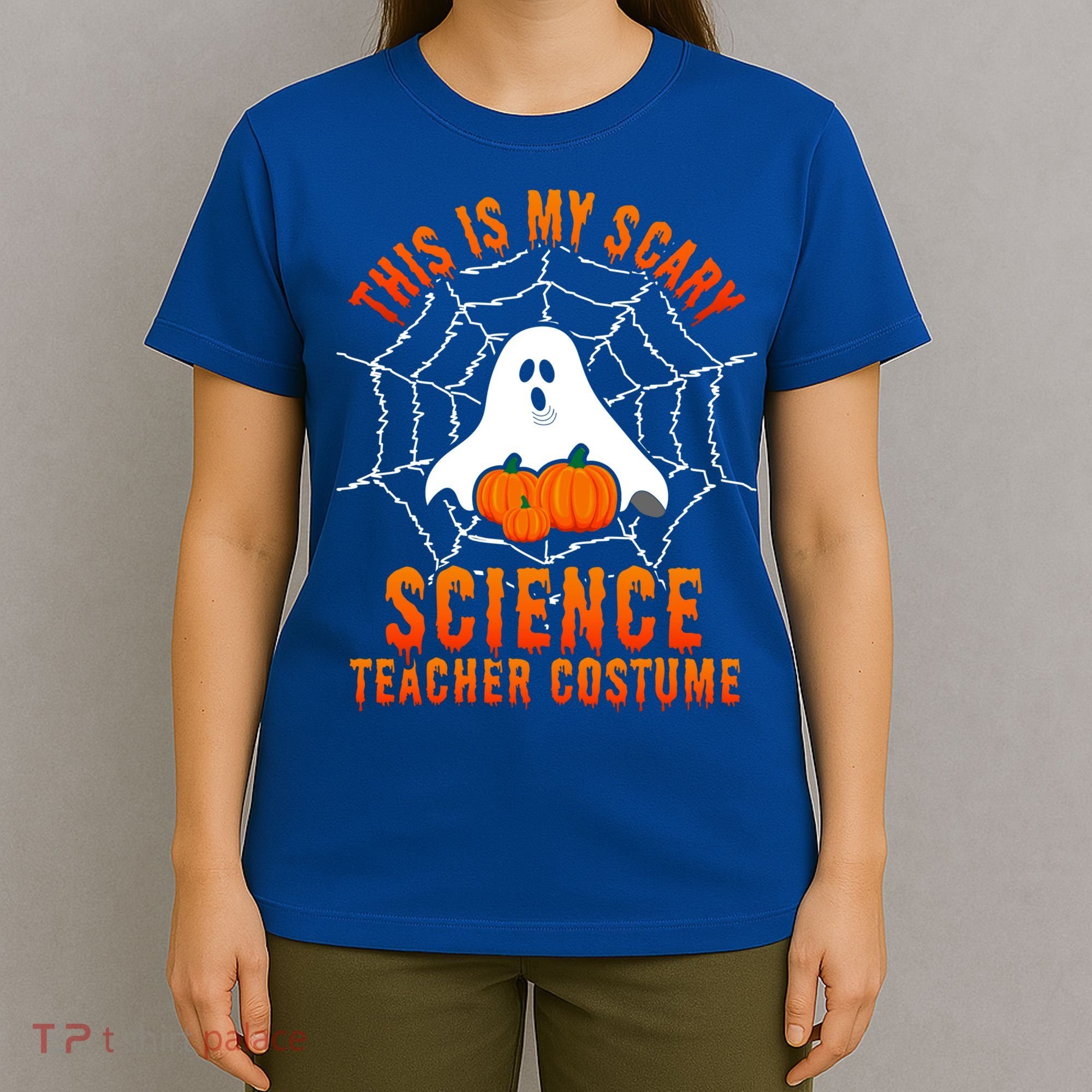 This Is My Scary Science Teacher Costume Halloween Gift T-Shirt
