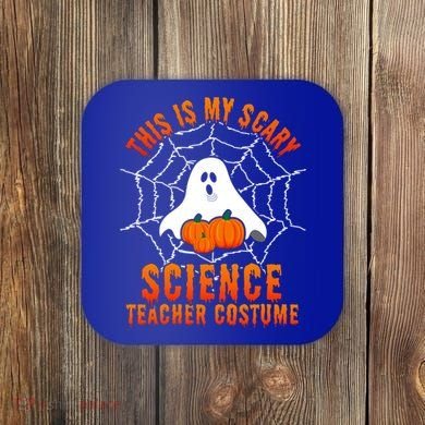 This Is My Scary Science Teacher Costume Halloween Gift Coaster