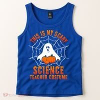 This Is My Scary Science Teacher Costume Halloween Gift Tank Top thumb 2