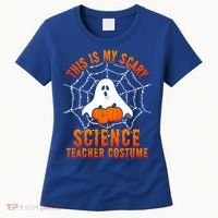 This Is My Scary Science Teacher Costume Halloween Gift Women's T-Shirt thumb 0