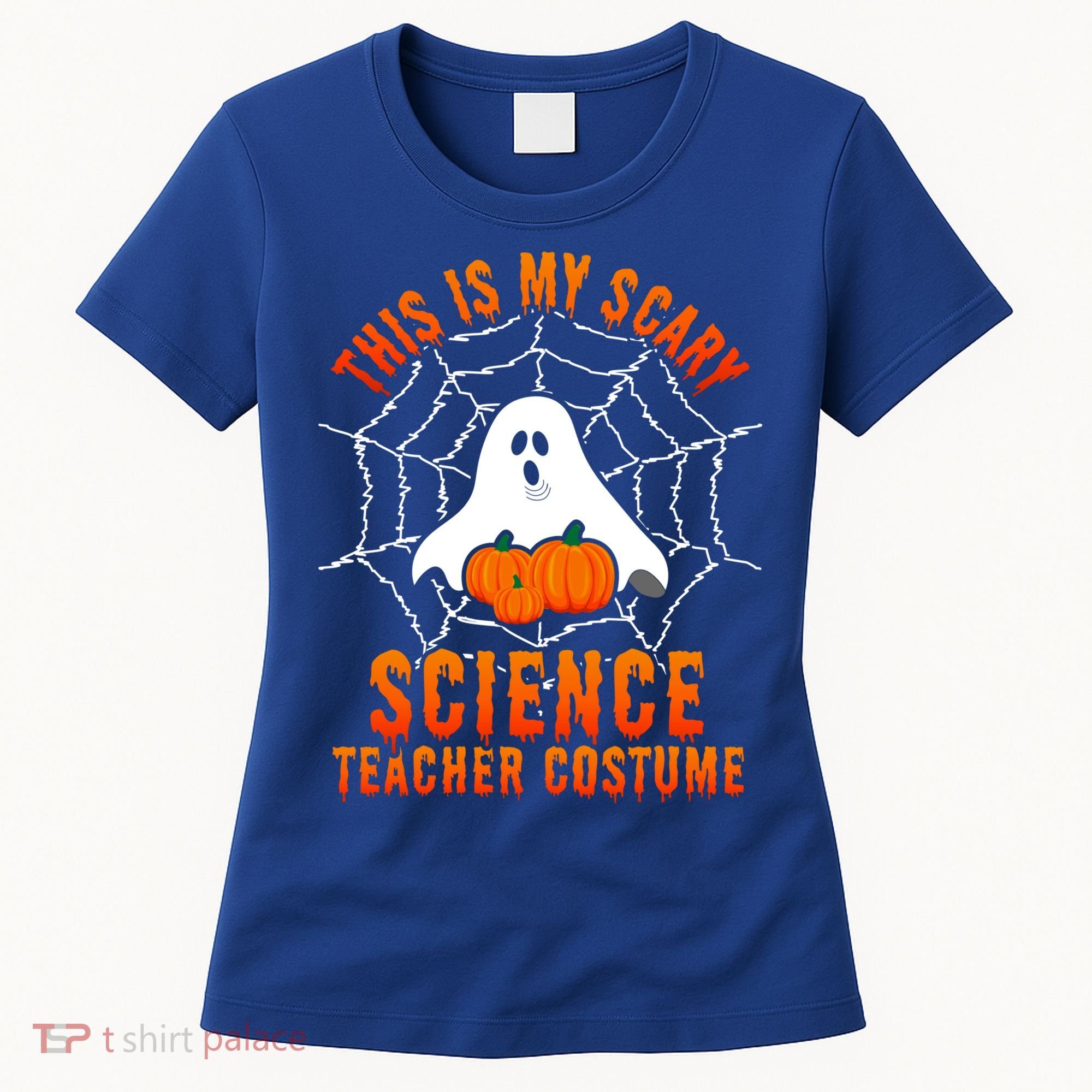 This Is My Scary Science Teacher Costume Halloween Gift Women's T-Shirt