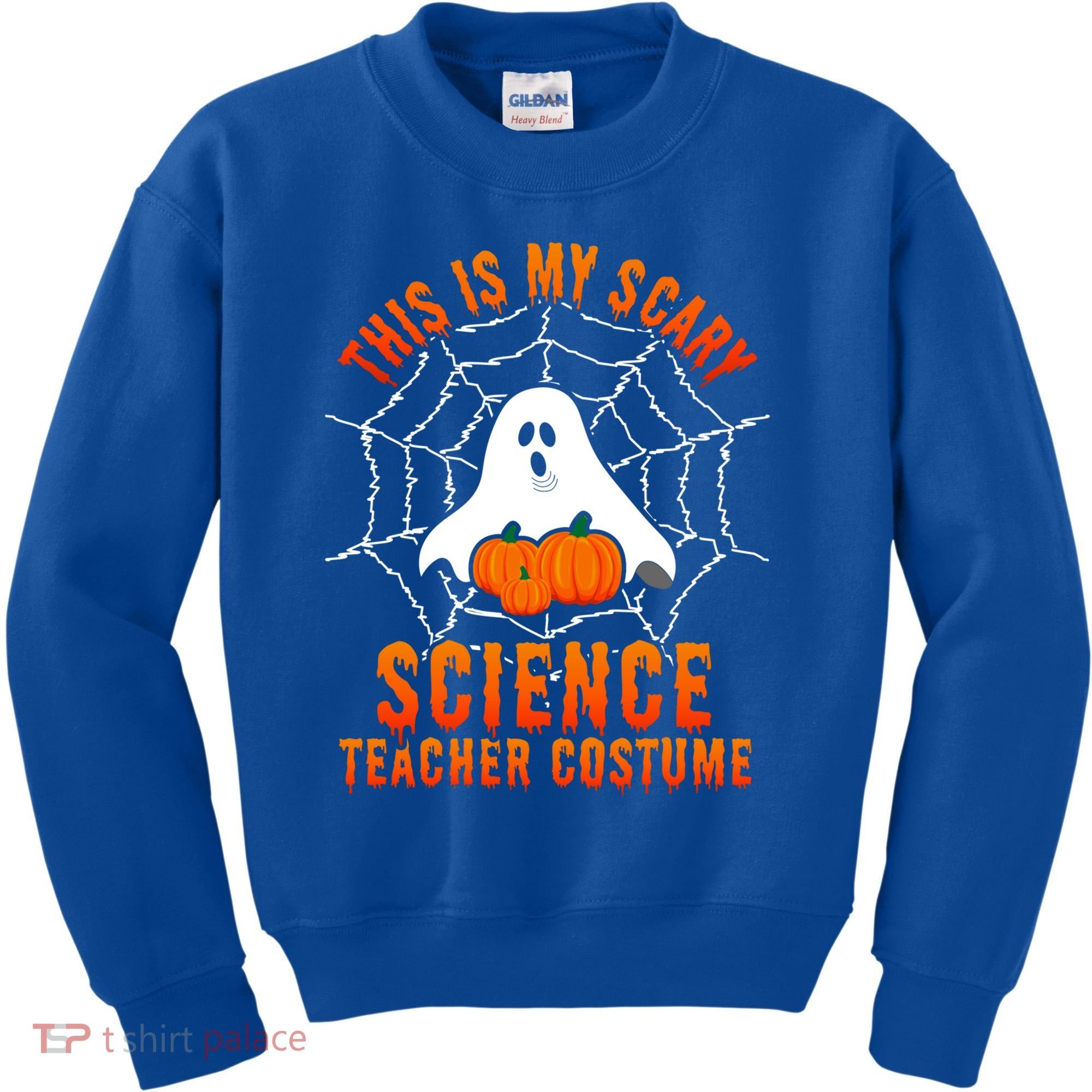 This Is My Scary Science Teacher Costume Halloween Gift Kids Sweatshirt