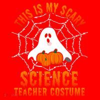This Is My Scary Science Teacher Costume Halloween Gift Santa Hat thumb 1