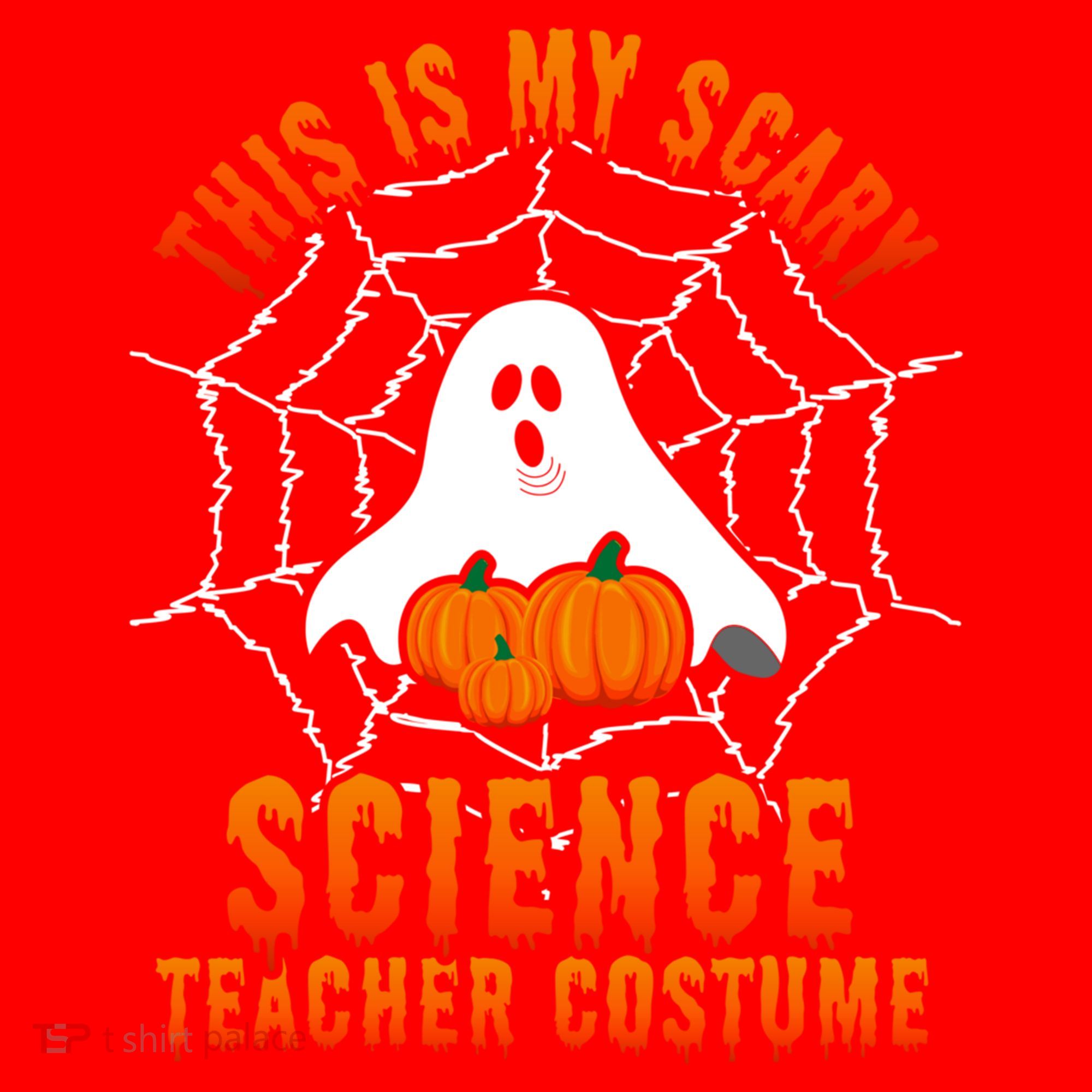 This Is My Scary Science Teacher Costume Halloween Gift Santa Hat