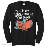 This Is My Book Character Costume Funny Pigeon Reading  Sweatshirt thumb 0