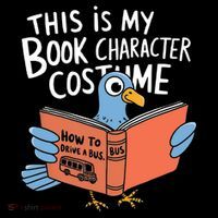 This Is My Book Character Costume Funny Pigeon Reading  Coffee Mug thumb 5