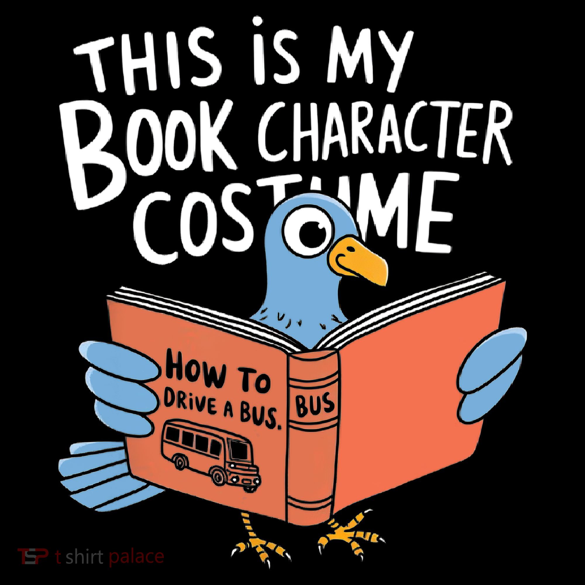 This Is My Book Character Costume Funny Pigeon Reading  Coffee Mug