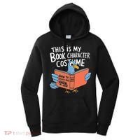 This Is My Book Character Costume Funny Pigeon Reading  Women's Hoodie thumb 0