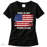 This Is My Pride Flag USA American 4th of July Patriotic Women's T-Shirt thumb 0