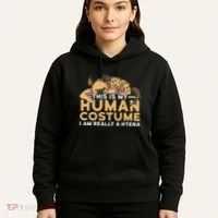 This Is My Human Costume Im Really A Hyena Halloween Cute Hoodie thumb 5