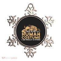 This Is My Human Costume Im Really A Hyena Halloween Cute Ornament thumb 0
