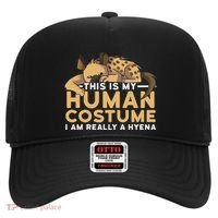 This Is My Human Costume Im Really A Hyena Halloween Cute Hat thumb 0