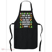 This Is My It's Too Hot For Ugly Christmas Sweaters Apron thumb 0