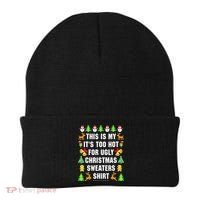 This Is My It's Too Hot For Ugly Christmas Sweaters Beanie thumb 0