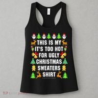This Is My It's Too Hot For Ugly Christmas Sweaters Women's Tank Top thumb 3