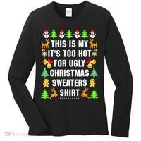 This Is My It's Too Hot For Ugly Christmas Sweaters Women's Long Sleeve Shirt thumb 0