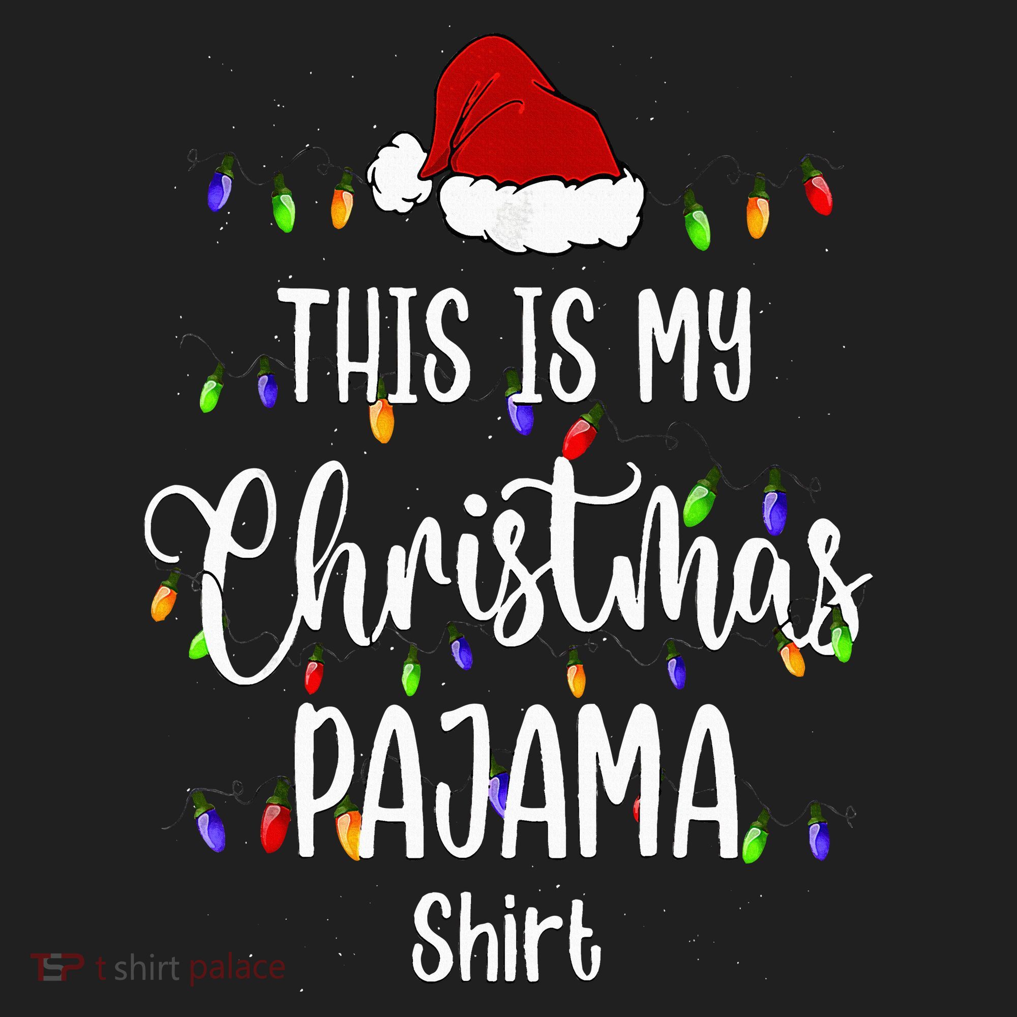 This Is My Christmas Pajama Funny Santa Xmas Holiday Beanie