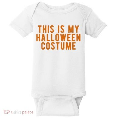 This Is My Halloween Costume Baby Bodysuit