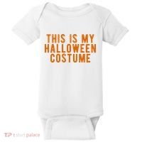 This Is My Halloween Costume Baby Bodysuit thumb 0