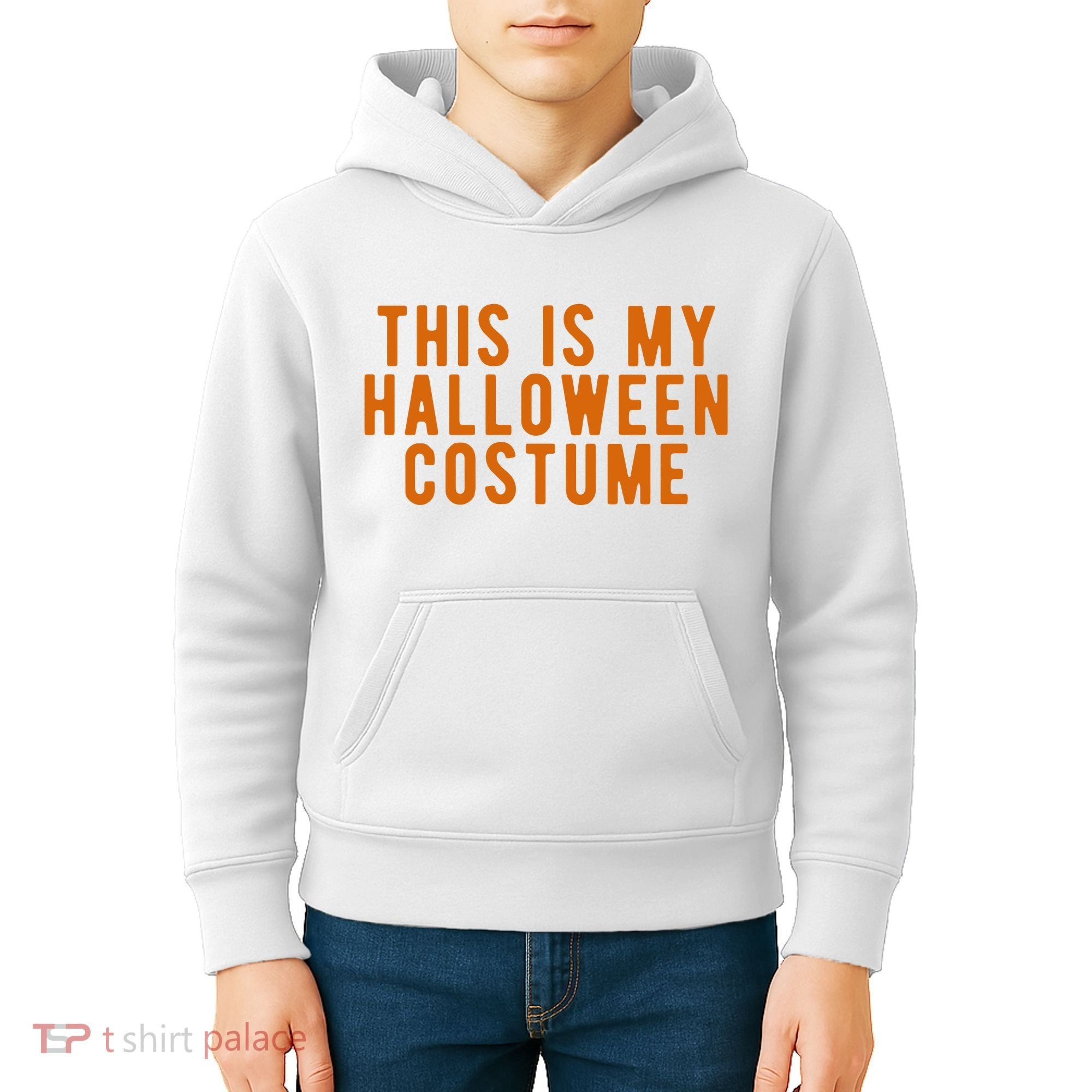 This Is My Halloween Costume Kids Hoodie