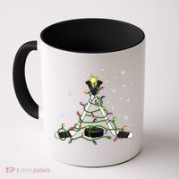 This Is My Christmas Pajama Gift Ice Hockey Xmas Boys Cool Gift Coffee Mug thumb 0
