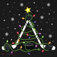 This Is My Christmas Pajama Gift Ice Hockey Xmas Boys Cool Gift Women's Hoodie thumb 2