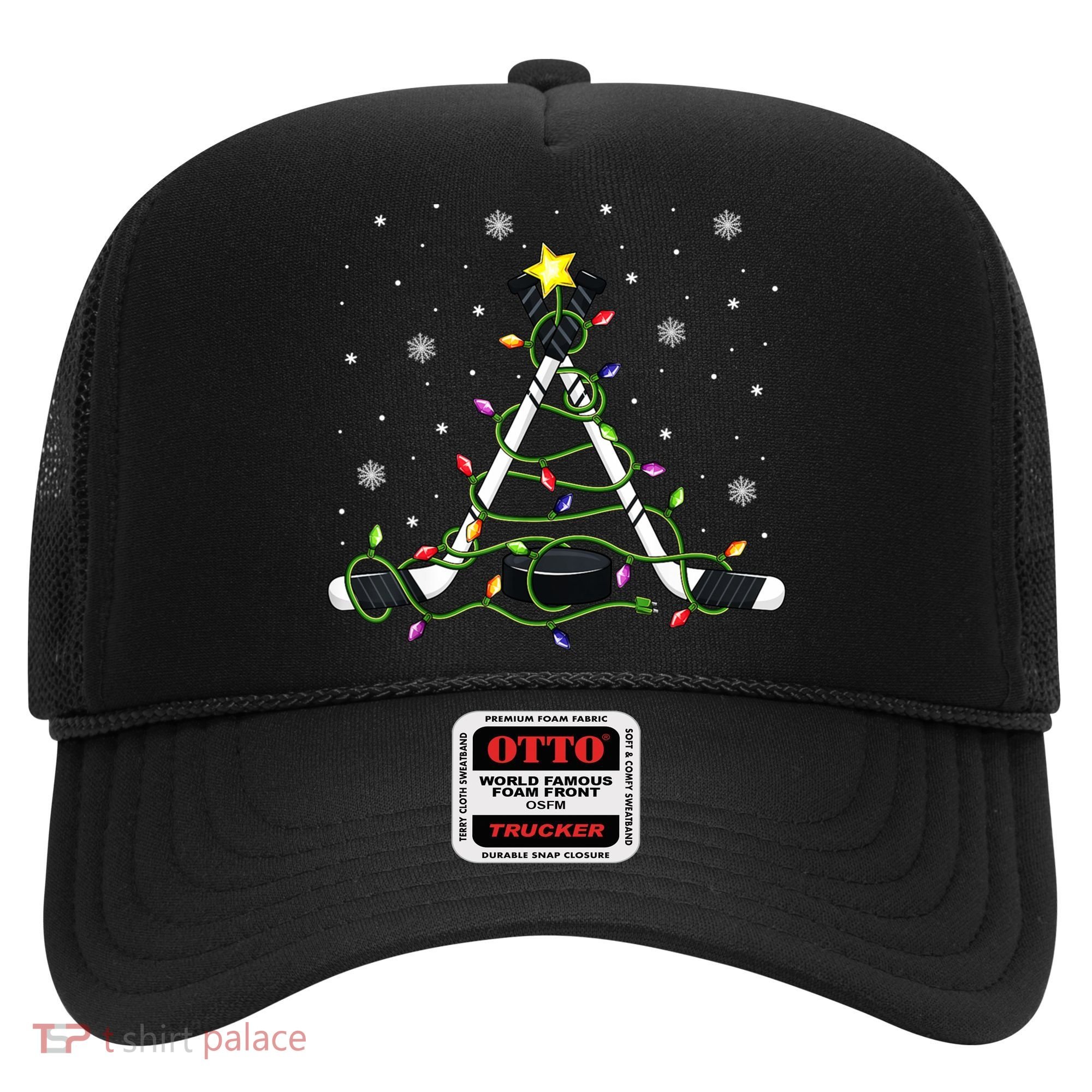 This Is My Christmas Pajama Gift Ice Hockey Xmas Boys Cool Gift Hat