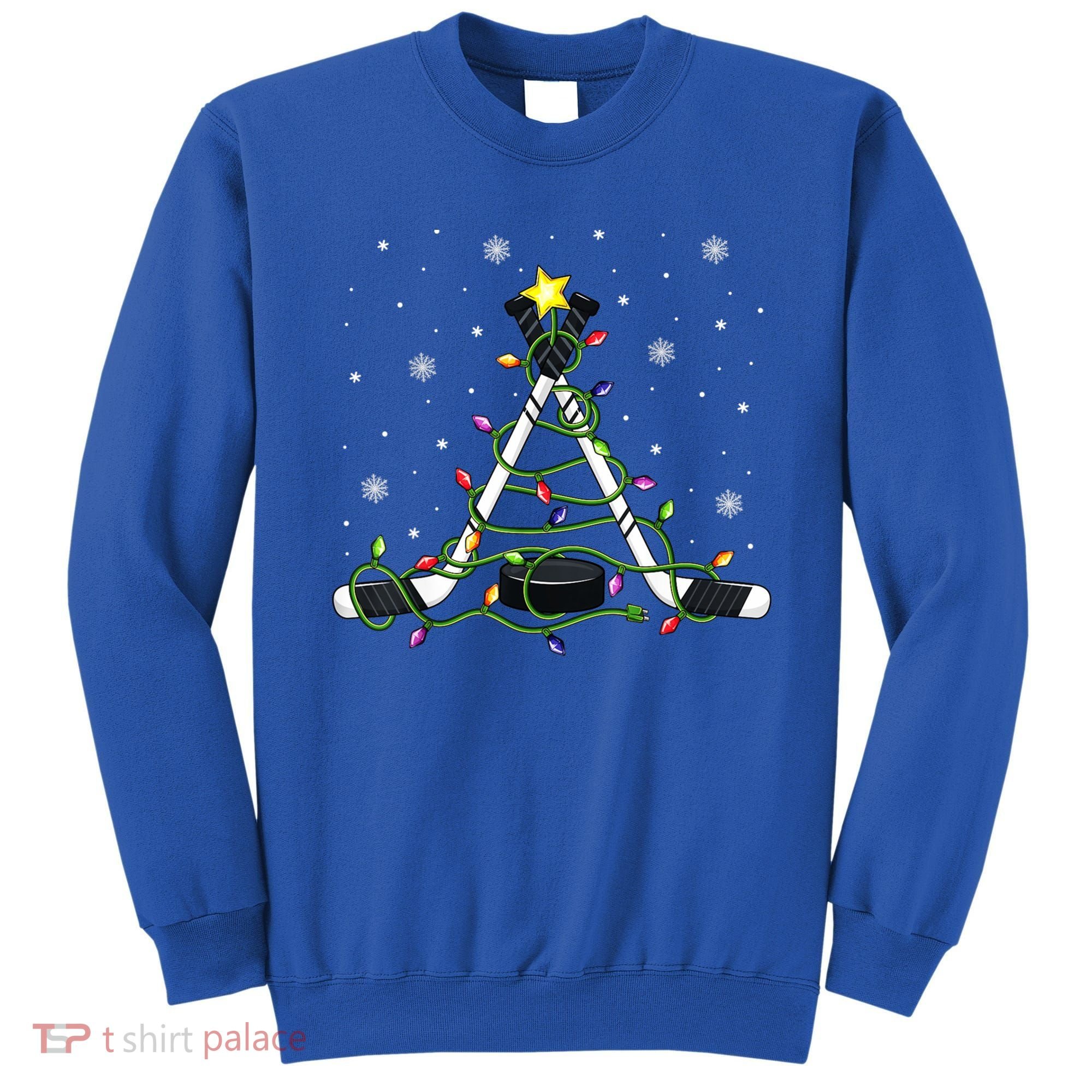 This Is My Christmas Pajama Gift Ice Hockey Xmas Boys Cool Gift Sweatshirt