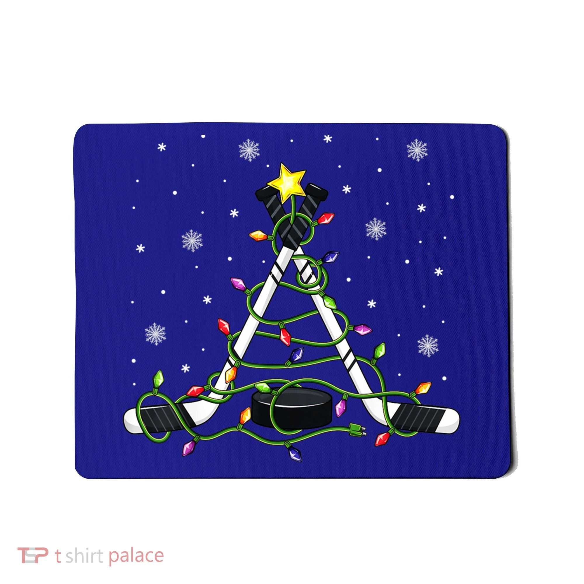 This Is My Christmas Pajama Gift Ice Hockey Xmas Boys Cool Gift Mousepad