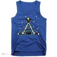 This Is My Christmas Pajama Gift Ice Hockey Xmas Boys Cool Gift Tank Top thumb 0