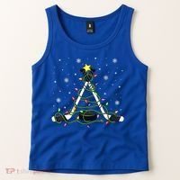 This Is My Christmas Pajama Gift Ice Hockey Xmas Boys Cool Gift Tank Top thumb 2