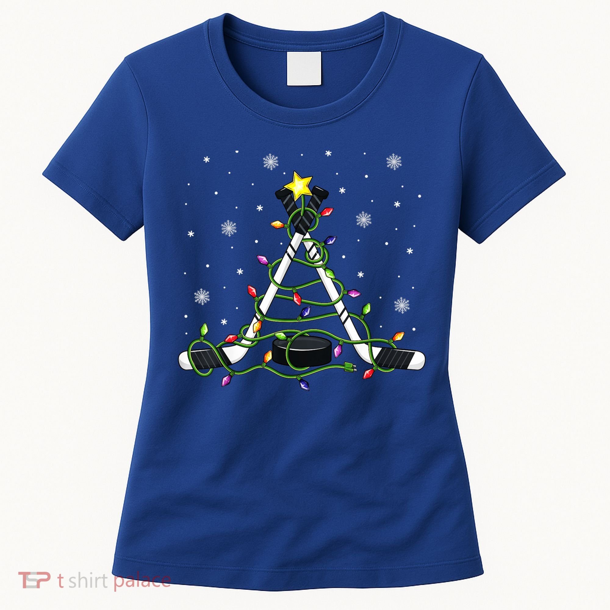 This Is My Christmas Pajama Gift Ice Hockey Xmas Boys Cool Gift Women's T-Shirt