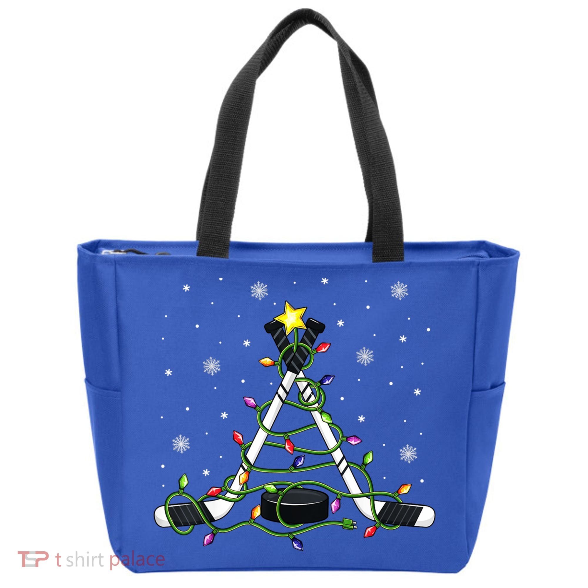 This Is My Christmas Pajama Gift Ice Hockey Xmas Boys Cool Gift Tote Bag