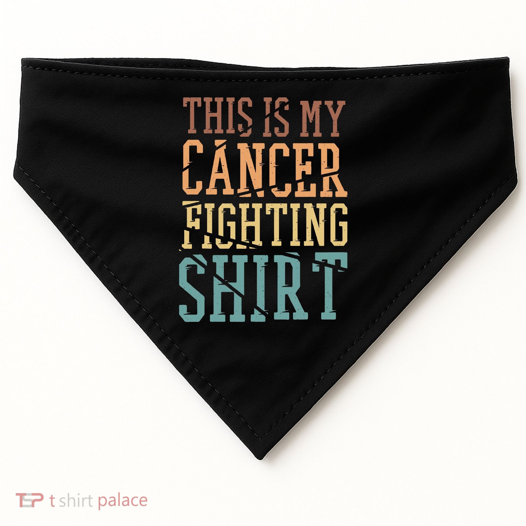 This Is My Cancer Fighting  Cancer Chemo Awareness USA-Made Doggie Bandana