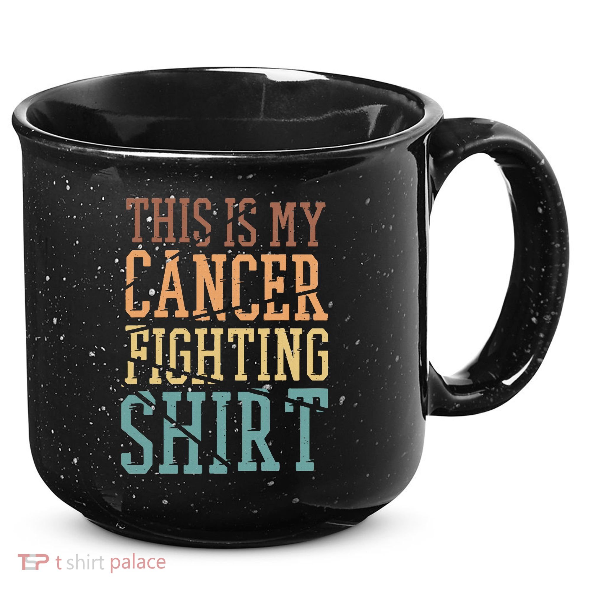 This Is My Cancer Fighting  Cancer Chemo Awareness 15oz Campfire Ceramic Mug