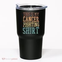 This Is My Cancer Fighting  Cancer Chemo Awareness Tumbler thumb 0
