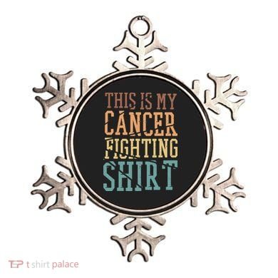 This Is My Cancer Fighting  Cancer Chemo Awareness Ornament
