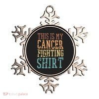 This Is My Cancer Fighting  Cancer Chemo Awareness Ornament thumb 0