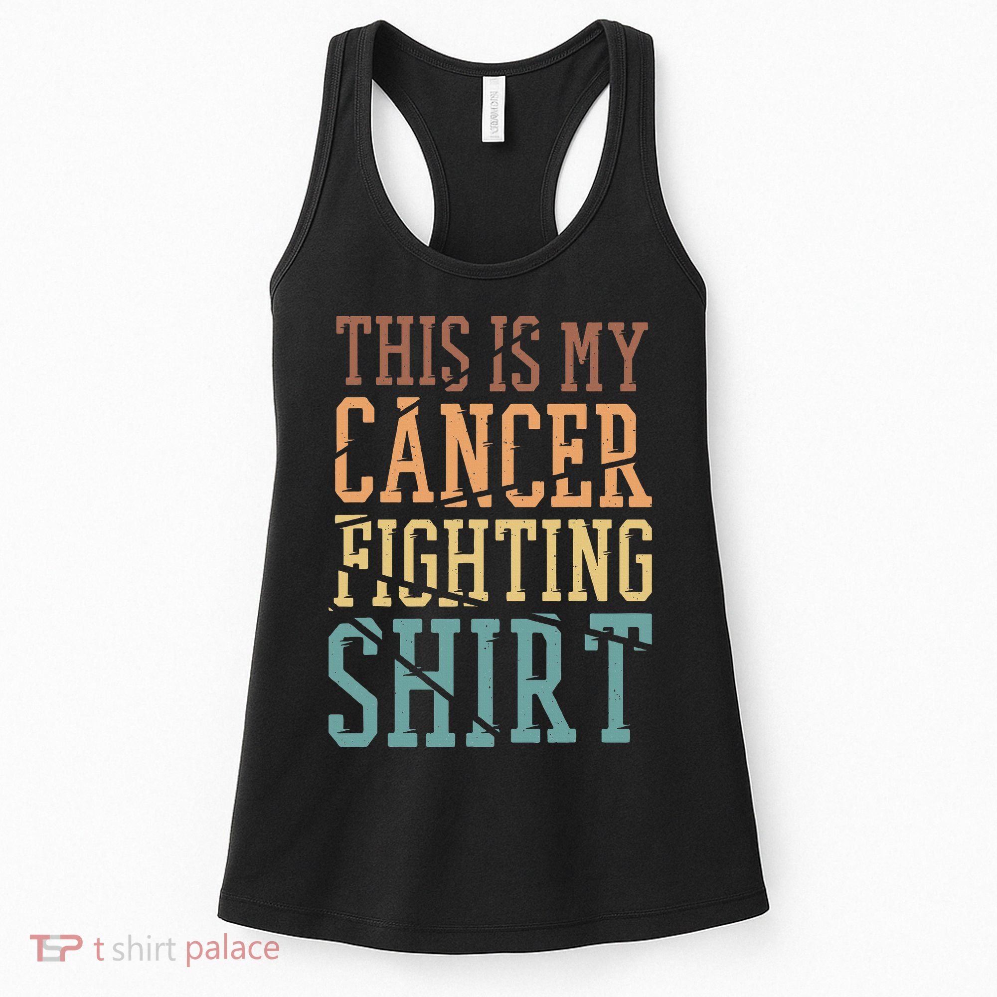 This Is My Cancer Fighting  Cancer Chemo Awareness Women's Tank Top