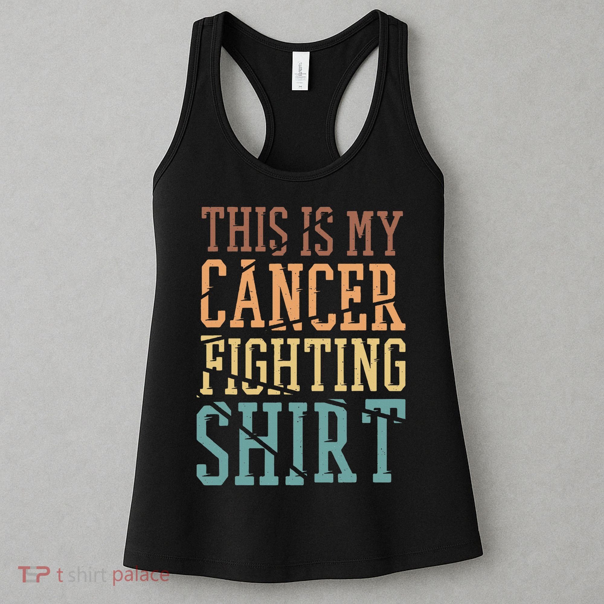 This Is My Cancer Fighting  Cancer Chemo Awareness Women's Tank Top