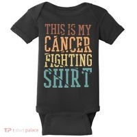 This Is My Cancer Fighting  Cancer Chemo Awareness Baby Bodysuit thumb 0