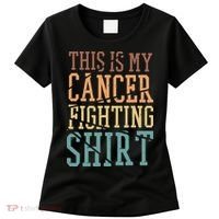 This Is My Cancer Fighting  Cancer Chemo Awareness Women's T-Shirt thumb 0