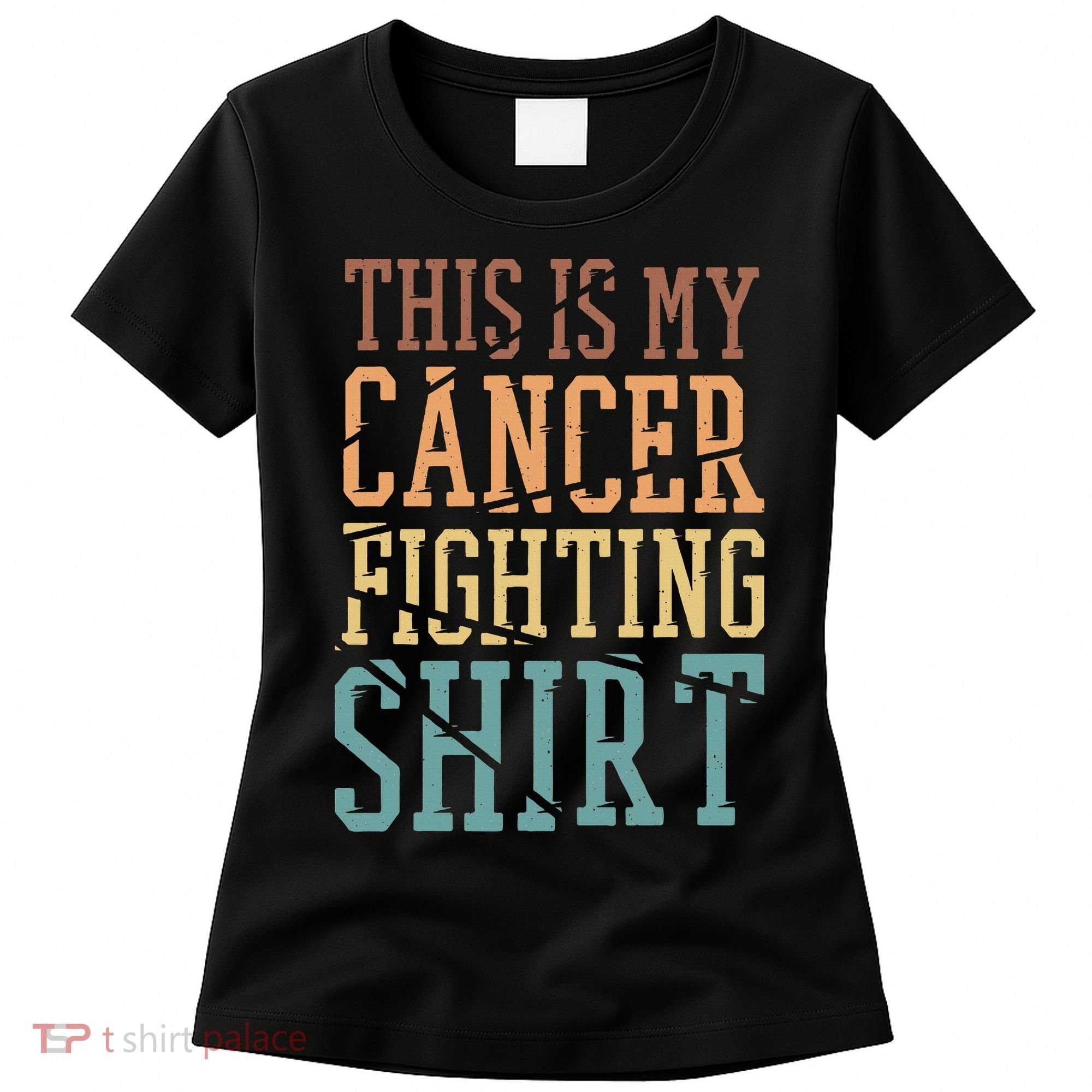 This Is My Cancer Fighting  Cancer Chemo Awareness Women's T-Shirt