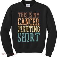 This Is My Cancer Fighting  Cancer Chemo Awareness Kids Sweatshirt thumb 0
